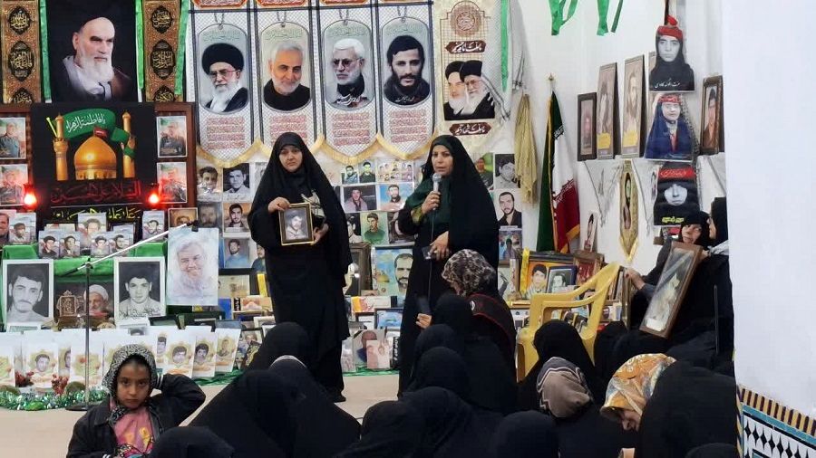 گرامیداشت یاد و خاطره شهدا در موقوفه «سعدالحکما» کهک