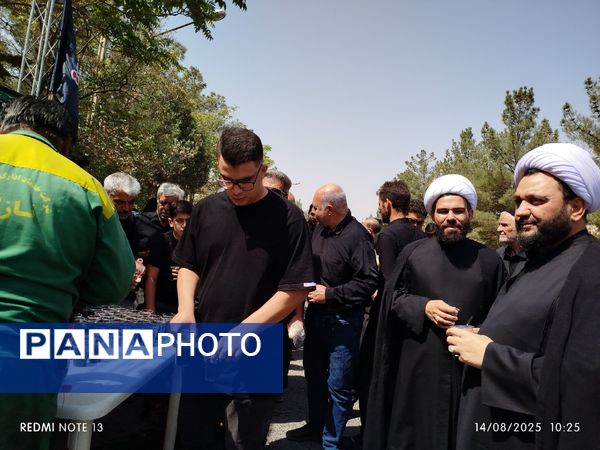 حماسه جاماندگان اربعین در محلات و نیم‌ور؛ تصاویری از عشق و ارادت