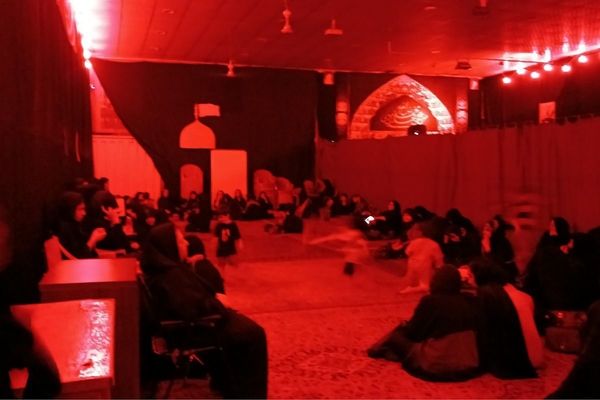 مراسم عزاداری شهادت امام حسن مجتبی (ع) و یادبود ذاکر فقید هیئت، شهید اقتدار بهزاد کاشفی در شهرستان ملارد
