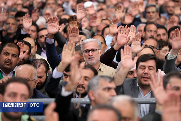 دیدار مسئولان و کارگزاران حج با رهبر انقلاب اسلامی