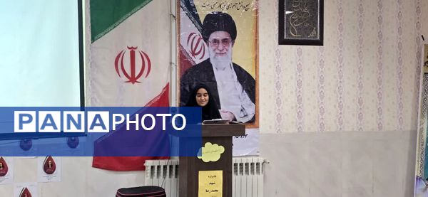 برگزاری مراسم بزرگداشت خانواده شهید تشکری در دبیرستان شاهد فردوس