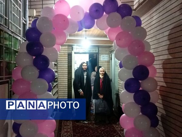 دختران، مهمانان عاشقانه اعتکاف