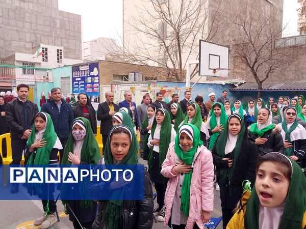 جشن نیکوکاری در دبستان اخوان گنجی