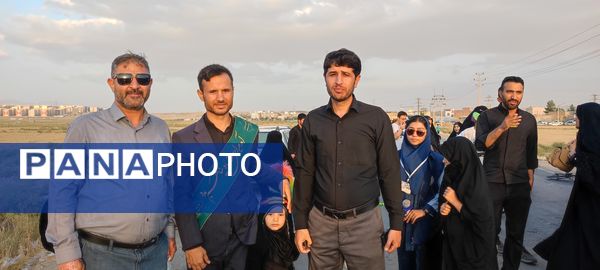 برپایی موکب نهادهای اداره آموزش و پرورش در شیروان