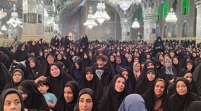اجتماع ۵ هزار معلم در حرم مطهر رضوی