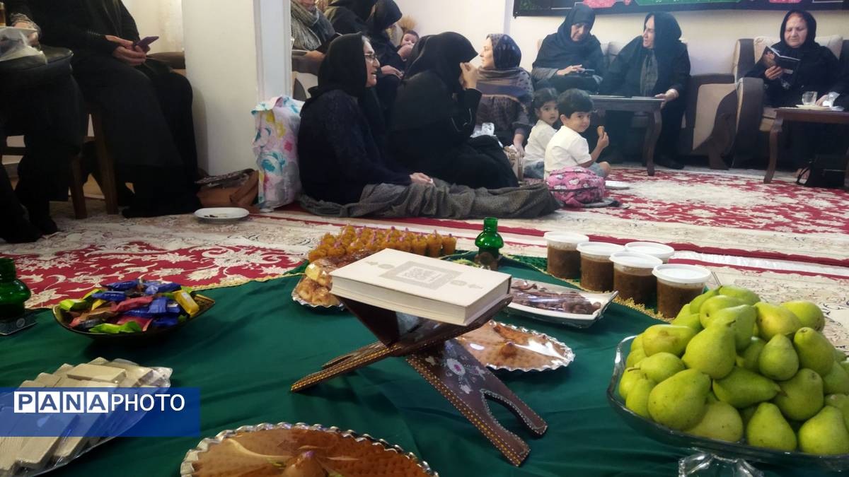 بر پایی روضه خانگی در قائمشهر