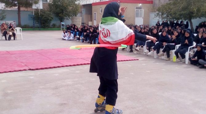 المپیاد‌ ورزشی درون مدرسه ای در دبیرستان فاطمیه