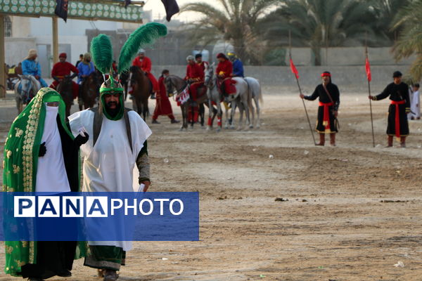 بازآفرینی نوجوان کربلا زیر آسمان لامرد