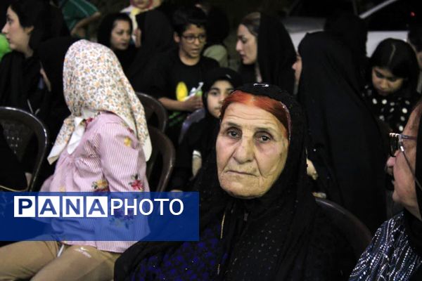 مراسم عزاداری و تعزیه خوانی شب هشتم محرم در گچساران 