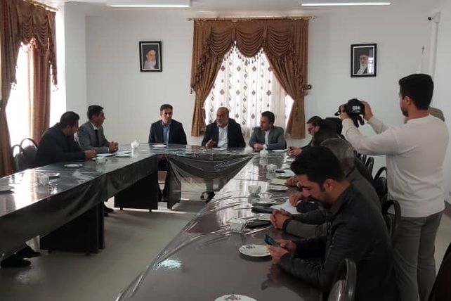 بازدید نماینده مردم خاتم در مجلس شورای اسلامی از اداره بهزیستی