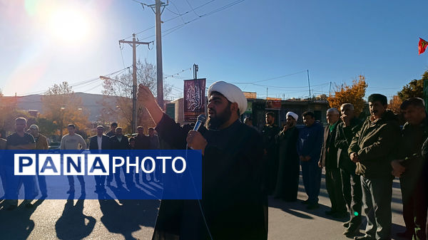 اجتماع باشکوه فاطمیون در شهرستان مارگون