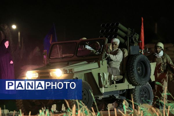  نمایش میدانی پایداری در نبرد چزابه - شیراز