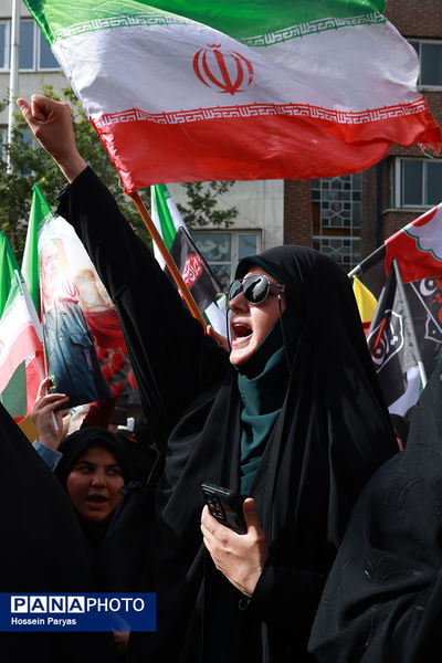 تشییع شهدای اقتدار در تهران