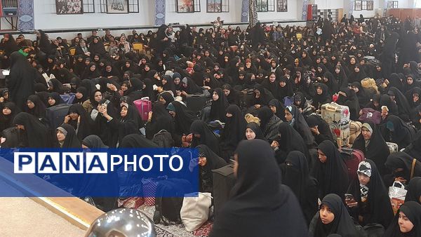 اعزام دختران مشهدی به سرزمین راهیان نور