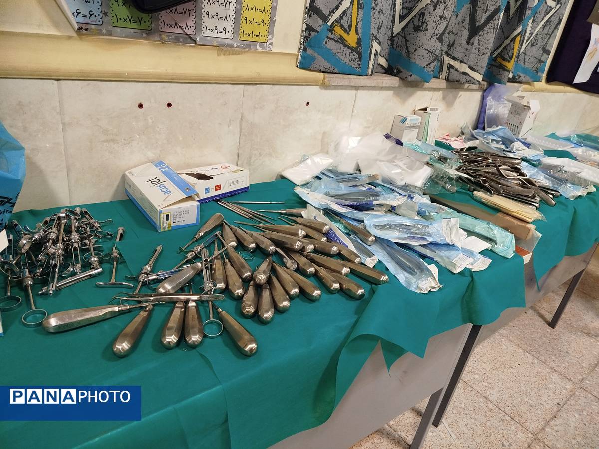 استقرار پزشکان جهادی در شهرستان بندر لنگه