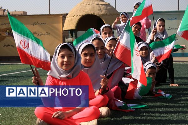 برگزاری المپیاد ورزشی درون مدرسه‌ای در بهارستان‌دو