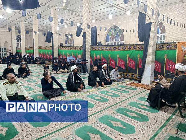 سوگ خورشید خراسان در حاجی‌آباد عزاداری شهادت امام رضا(ع)