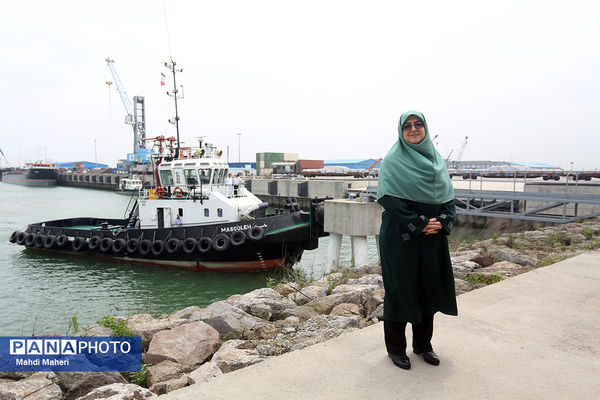 نشست خبری سخنگوی دولت در منطقه آزاد انزلی