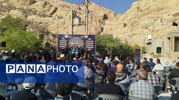 پیاده‌روی ولایت به‌مناسبت شهادت امام رضا (ع) در شهرستان جم