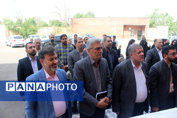 نمایشگاه طرح جابر در مدرسه باباییان ناحیه یک قم