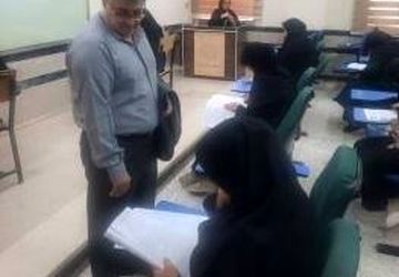 بازدید مسئولان آموزش‌وپرورش از روند برگزاری آزمون استخدامی در بوشهر