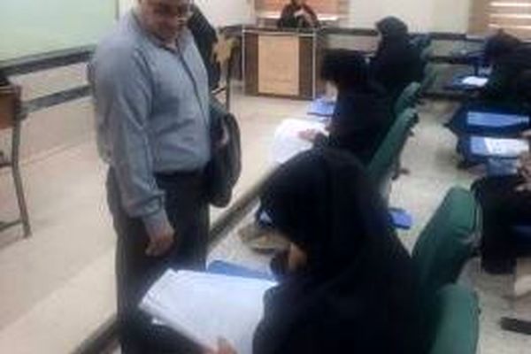 بازدید مسئولان آموزش‌وپرورش از روند برگزاری آزمون استخدامی در بوشهر