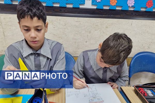 کارگاه تولید محتوا و برپایی نمایشگاه پژوهش در دبستان بانو ابوالوفا ناحیه دو شهرری 