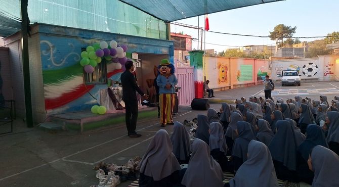 جشن روز دانش‌آموز در مدرسه جعفریه پیشوا