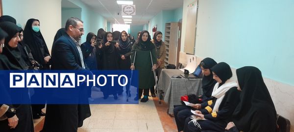 مراسم هفته کتاب و کتابخوانی در دبیرستان فرزانگان استعداد درخشان شهرستان ملارد