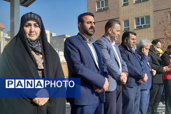 مانور سراسری زلزله در دبیرستان شهید محمدجواد باهنر دماوند