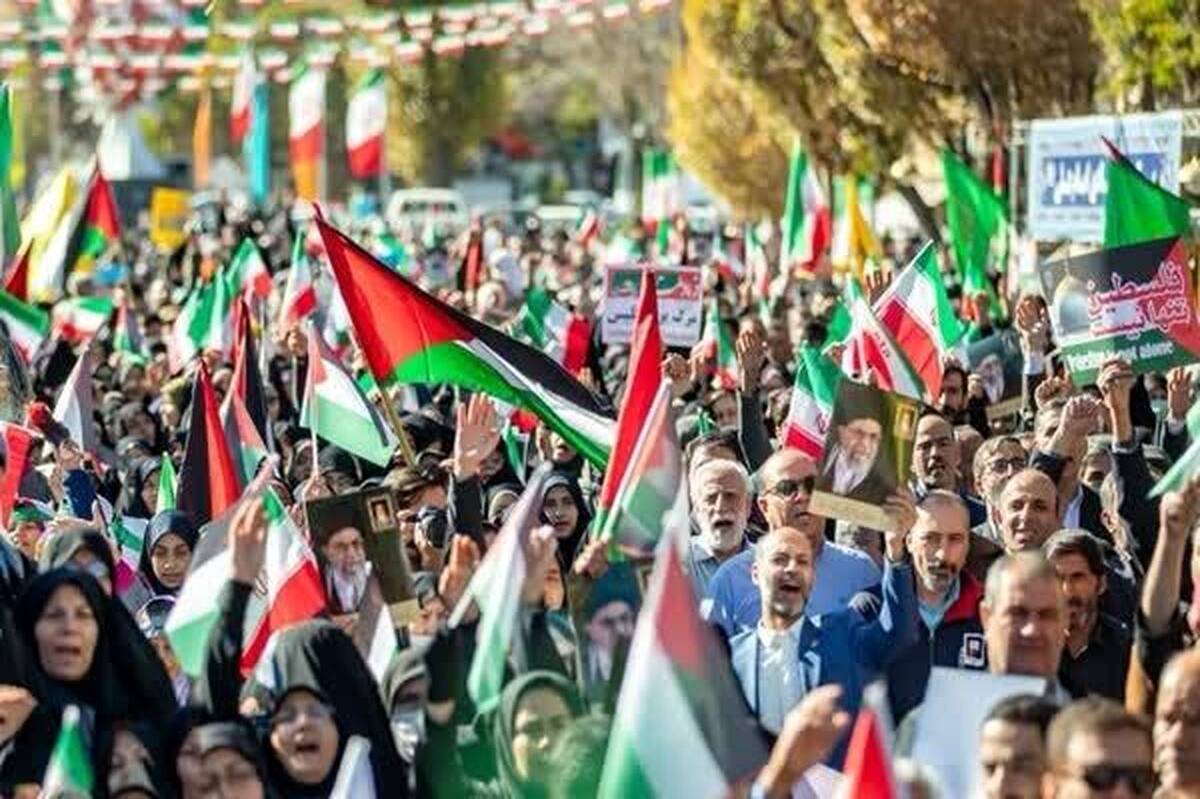 راهپیمایی جمعههای خشم؛ اعلام انزجار و تنفر از جنایات وحشیانه نائب آمریکا در منطقه