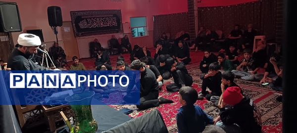 مراسم سینه زنی و دهه دوم فاطمیه در حسینیه شیرزاد نیشابور 