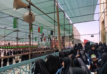 عزاداری عاشورای حسینی در شهر فرادنبه