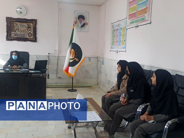  جلسه اول شورای دانش آموزی دبیرستان نمونه اندیشه 