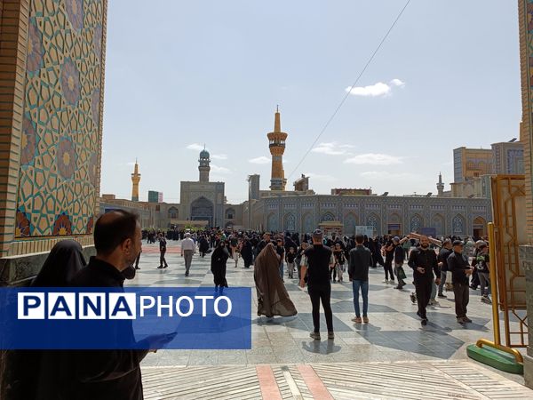 مراسم پیاده‌روی جاماندگان اربعین در مشهد