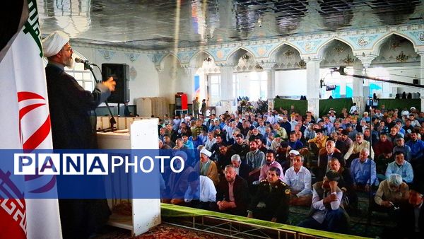 نماز عبادی سیاسی جمعه در شهرستان کاشمر 
