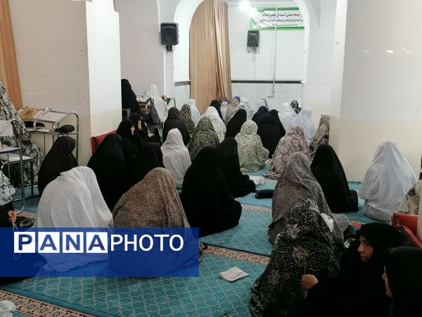 نماز جمعه در مسجد جامع شهرستان خلیل‌آباد