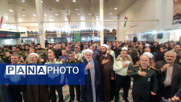 سومین روز پرواز شهید میثم علیخواه؛ وداع مردم با جوانی از جنس ایمان