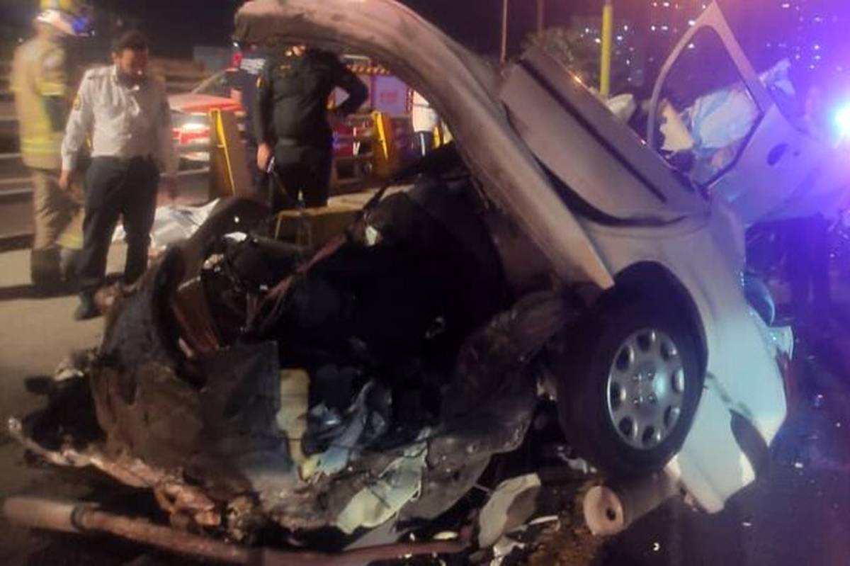حادثه تلخ در بزرگراه شهید بابایی