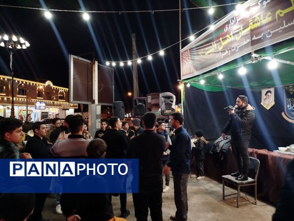 عزاداری محبان حضرت زهرا (س) در کاشمر