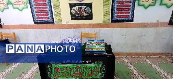 مراسم عزاداری هیات دخترانه راحیل در کانون فرهنگی تربیتی سمیه شهرستان شیروان