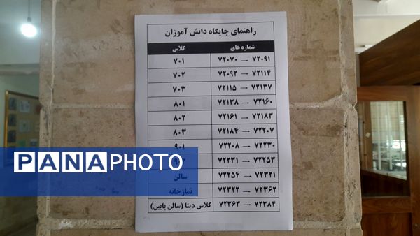 آزمون ورود به دبیرستان هیات امنایی مصلی نژاد در دبیرستان نورالهدی