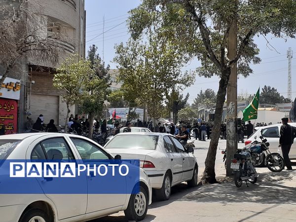 جلوه‌ای از روز عاشورا در بجنورد