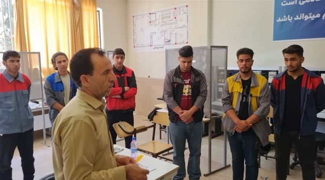 برگزاری المپیاد ملی و مهارت در هنرستان سما