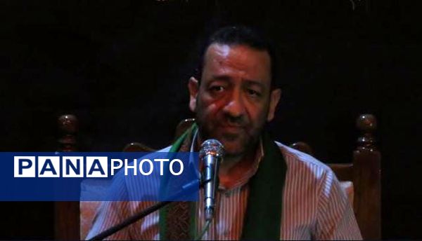 مراسم شب سوم سوگواری حضرت فاطمه(س) در تپه شهدای گمنام کهنوج