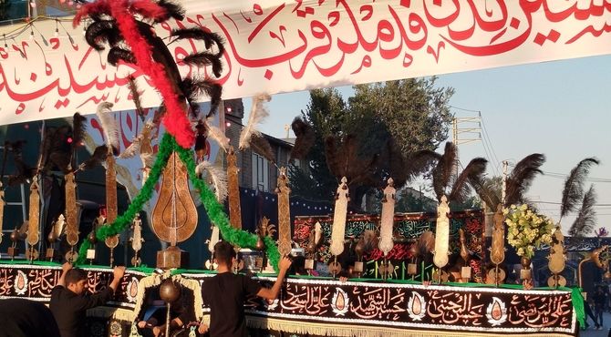 ایام ماه محرم با عطر عشق به اهل بیت در شهرستان بن