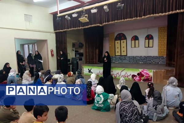 ضیافت افطار در کانون پرورشی و فکری کودکان و نوجوانان کاشمر