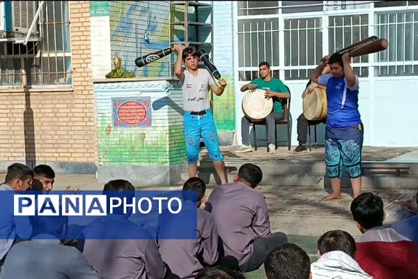 المپیاد ورزشی درون مدرسه‌ای، نمایش منش پهلوانی 