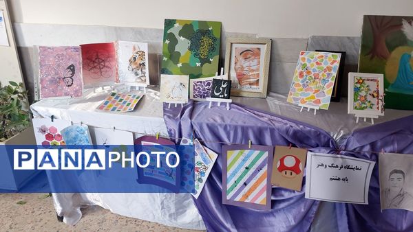 جوشش هنری دختران دبیرستان نجمه