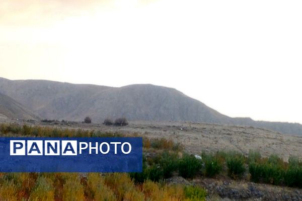 تصاویر زیبا از پاییز رنگارنگ در شهر دار السادات بار نیشابور 